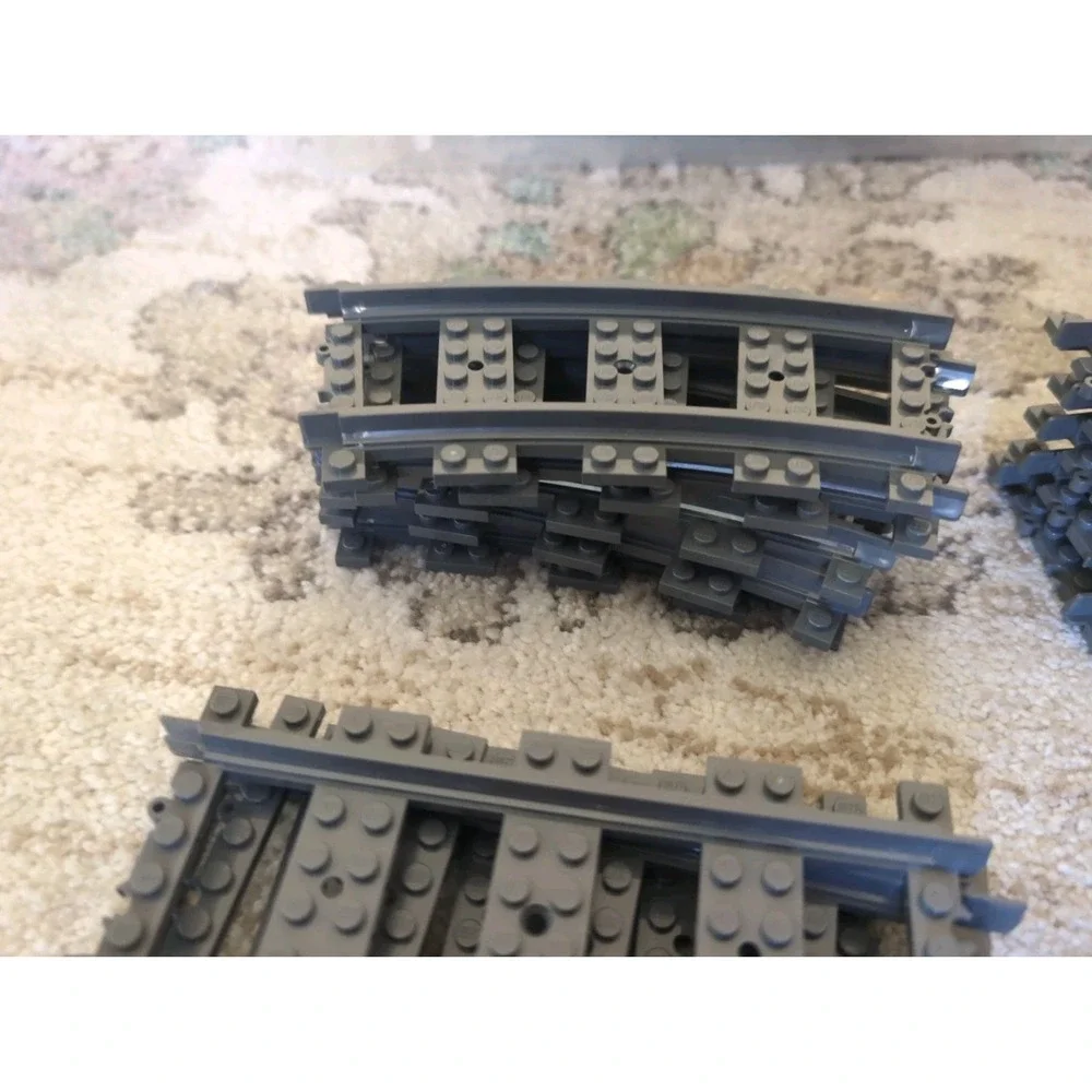 LEGO Train Track Lot of 21 Pc Tracks Plus Other Pieces